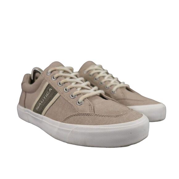 Nautica Shoes Mens 9 Sneakers Lifestyle Casual Classic Hull Trainer Low Oxford - Picture 1 of 12